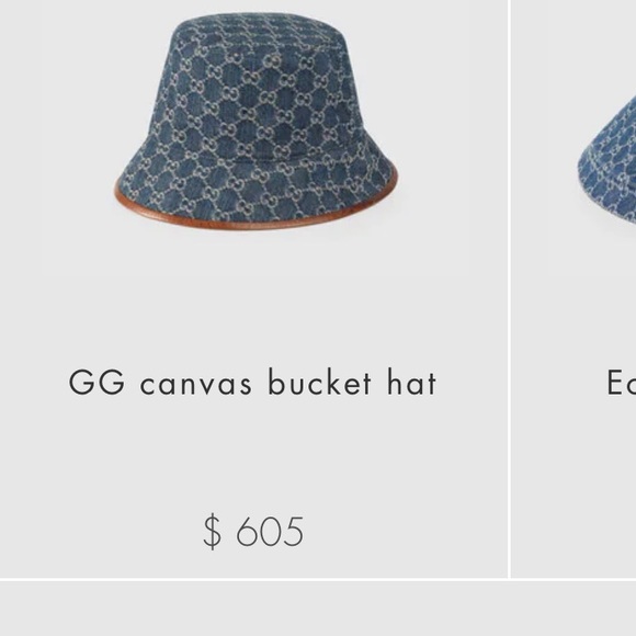 COPY - GG canvas bucket hat - Picture 4 of 6